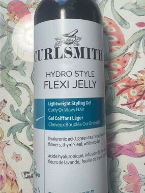 Curlsmith Hydro Style Flexi Jelly Lightweight Styling Gel - Blue/White